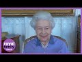 The Queen Shares Memories of Achieving Life Saving Award During Video Call