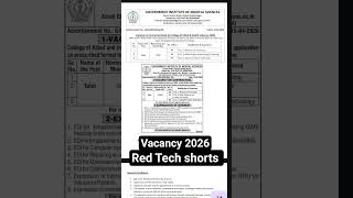 #radiologyshorts #radiology #radiographer #redtechshorts #education #vacancy2026