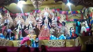 Ajit kunal present,s tha grand durga puja at motihari bapudham(2)