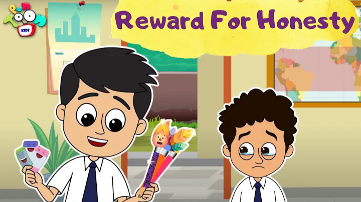 Honest Gattu | Reward For Honesty | English Moral Stories | Cartoon in English | Kids Stories - DayDayNews