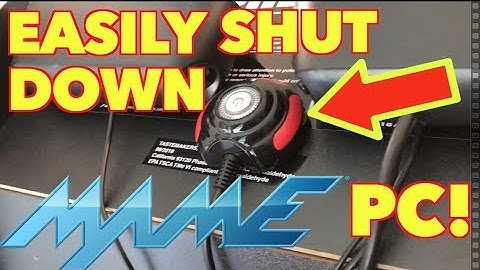 How to easily shutdown your MAME PC with the press of a button!