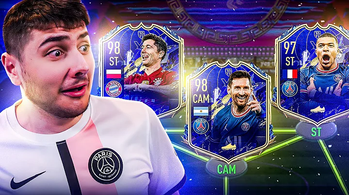 Using TOTY Mbappe, Messi & Lewa in FUT Champs