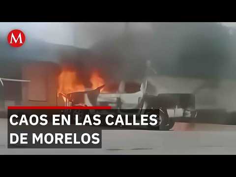 Captura de un generador de violencia desata bloqueos en Morelos