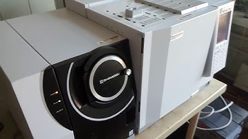 Shimadzu GCMS-QP2010 in work