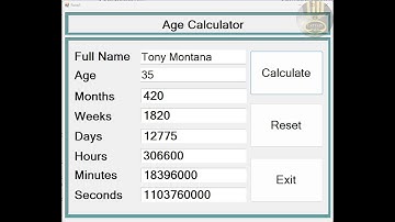 How to Create a Simple Age Calculator in C#