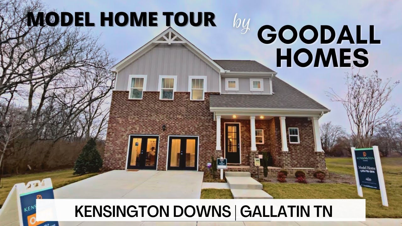 Living in Gallatin Kensington Downs Model Home Tour YouTube
