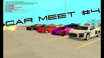 CAR MEET #4 ft. New Exetra Mods! | MTA | Exetra Gaming #19