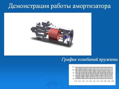 Амортизатор  в SolidWorks