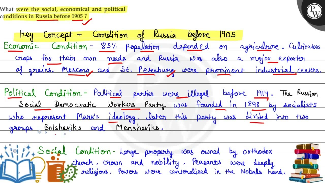 What Were The Social Economical And Political Conditions In Russia What Were The Social Economical And Political Conditions In Russia
