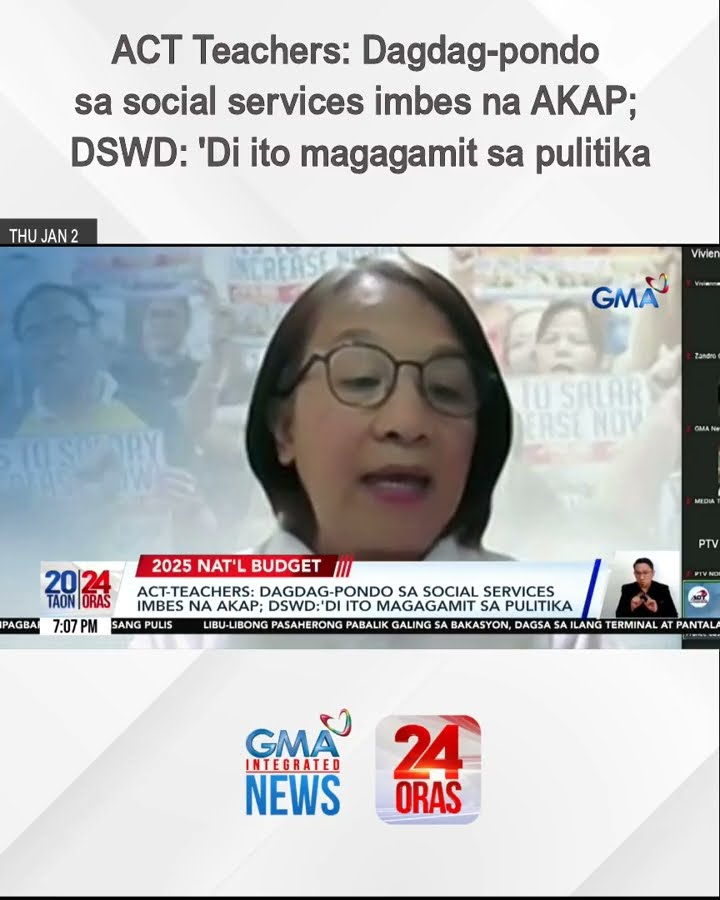 ACT Teachers: Dagdag-pondo sa social services imbes na AKAP | 24 Oras