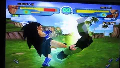 Dragon Ball Z Budokai(Gamecube)-Android 16 vs Raditz