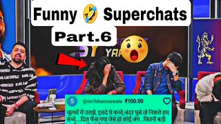 New Viral Funny 🤣 Superchats On Sushant Mehta Sports Yaari 🔥