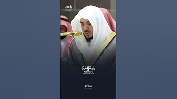 إِنَّ الصَّفَا وَالْمَرْوَةَ مِن شَعَائِرِ اللَّهِ ۖ تلاوة رائعة للشيخ الوليد الشمسان من سورة البقرة