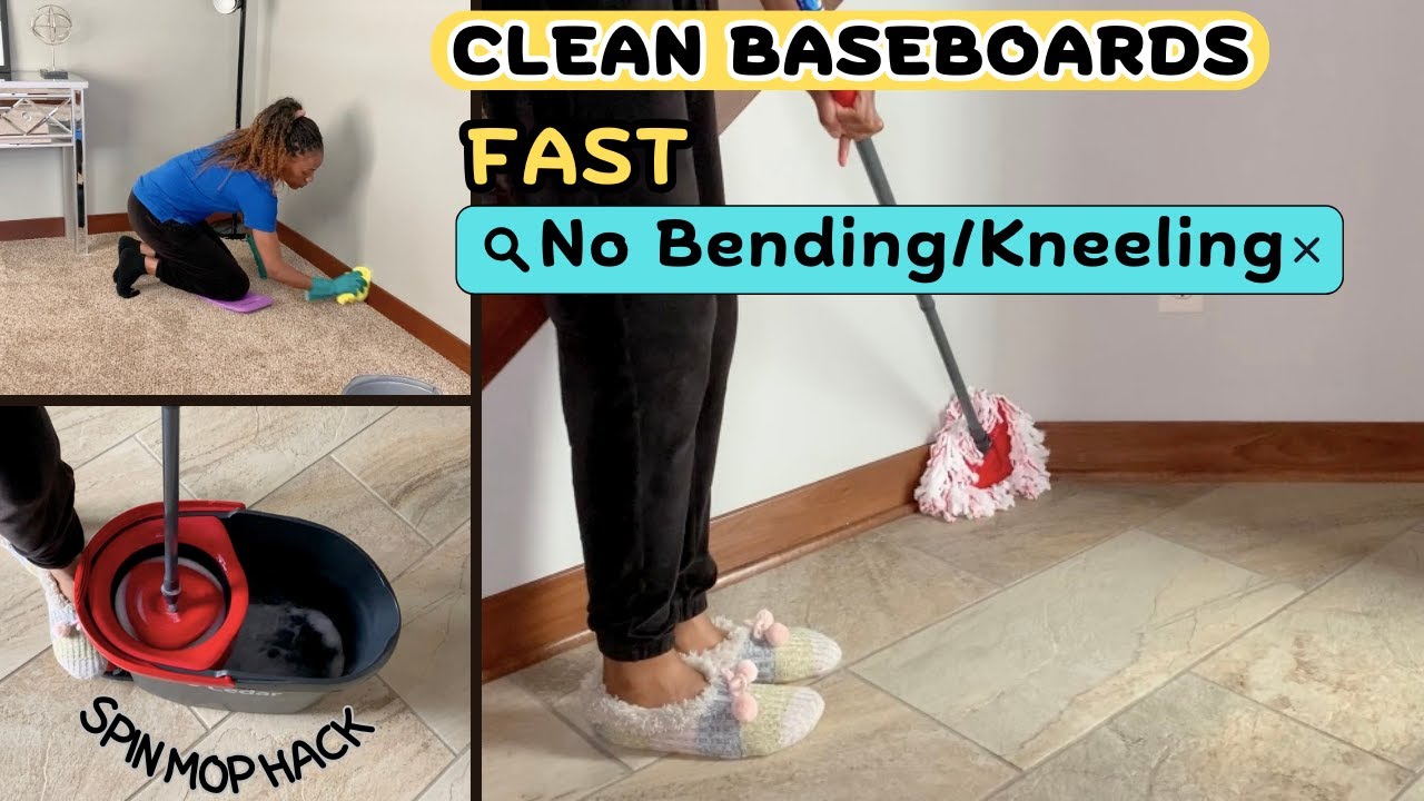 How To Deep Clean Baseboards (Without Hurting Your Back!)