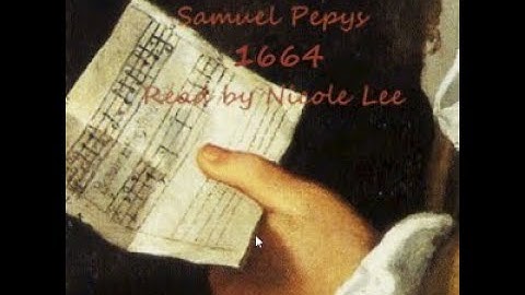 The Diary of Samuel Pepys 1664 by Samuel Pepys read by Nicole Lee Part 1/2 | Full Audio Book