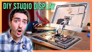 How to make a DIY Studio Display for just $600! (USBC & Builtin camera!)