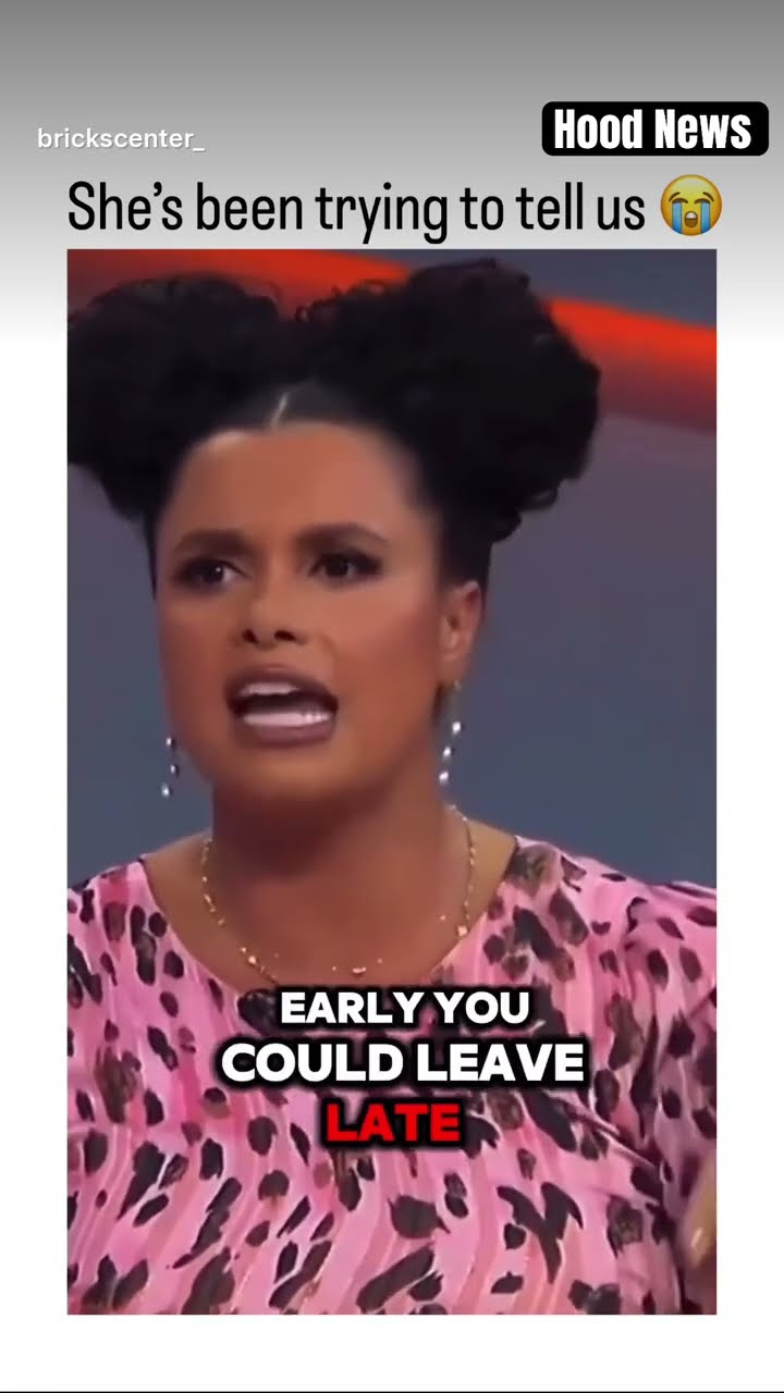 She’s been trying to tell us #hoodnews #joytaylor #sportsanalyst #ANALysts #throatvillains #sports