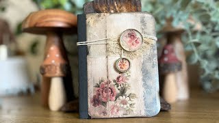 Celebrity ‘HOW-TO’ Altered mini composition notebook - beginner friendly! #papercraftideas Wealth