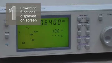 Function Generator Troubleshooting