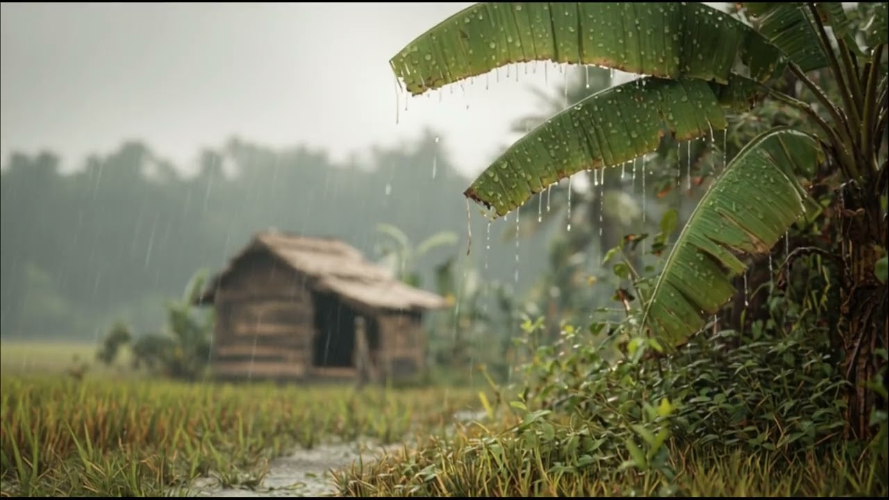 Natural Rain Sounds for Deep Sleep   Relaxing Rain Ambience for Stress Relief