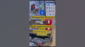 How to regeneration Mahendra Scorpio S9 whit thinkdiag dz beta !!!!!!!!!