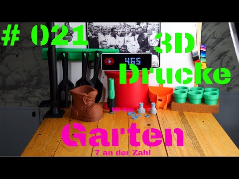 #21 3D Drucke für über den Garten