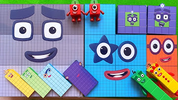 Looking for Numberblocks NEW 16317 Puzzle Tetris Shape | ASMR chirping of birds