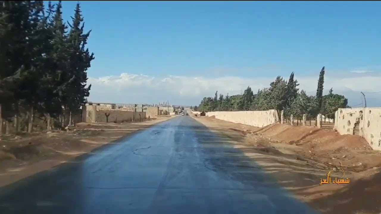 طريق قرية #بابنس  #مدرسة_المشاةفي ناحية فافين.