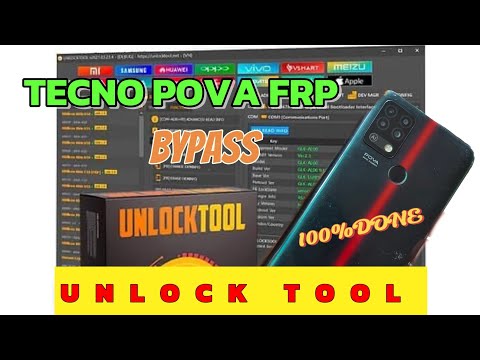Tecno Pova ( LD7 ) Frp Bypass Unlock tool / All Tecno Latest Secquety 100Done