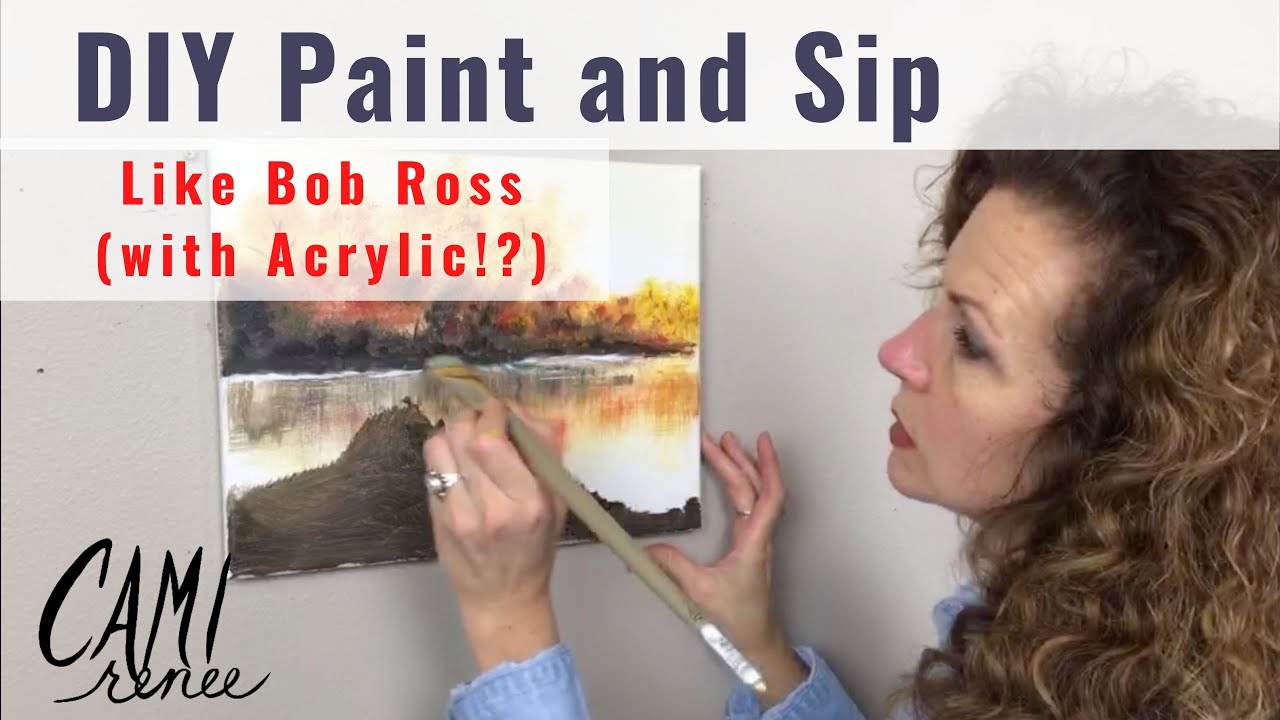 Paint Like Bob Ross with Acrylic