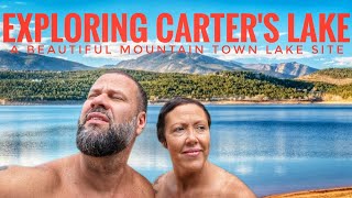 We found a hiddin gem in the north Georgia mountains!!! Eploring Carter's lake.