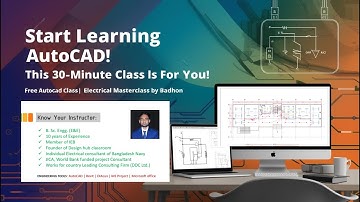 AutoCAD Basic Training for Beginners (Bangla) | ৩০ মিনিটে AutoCAD শিখুন