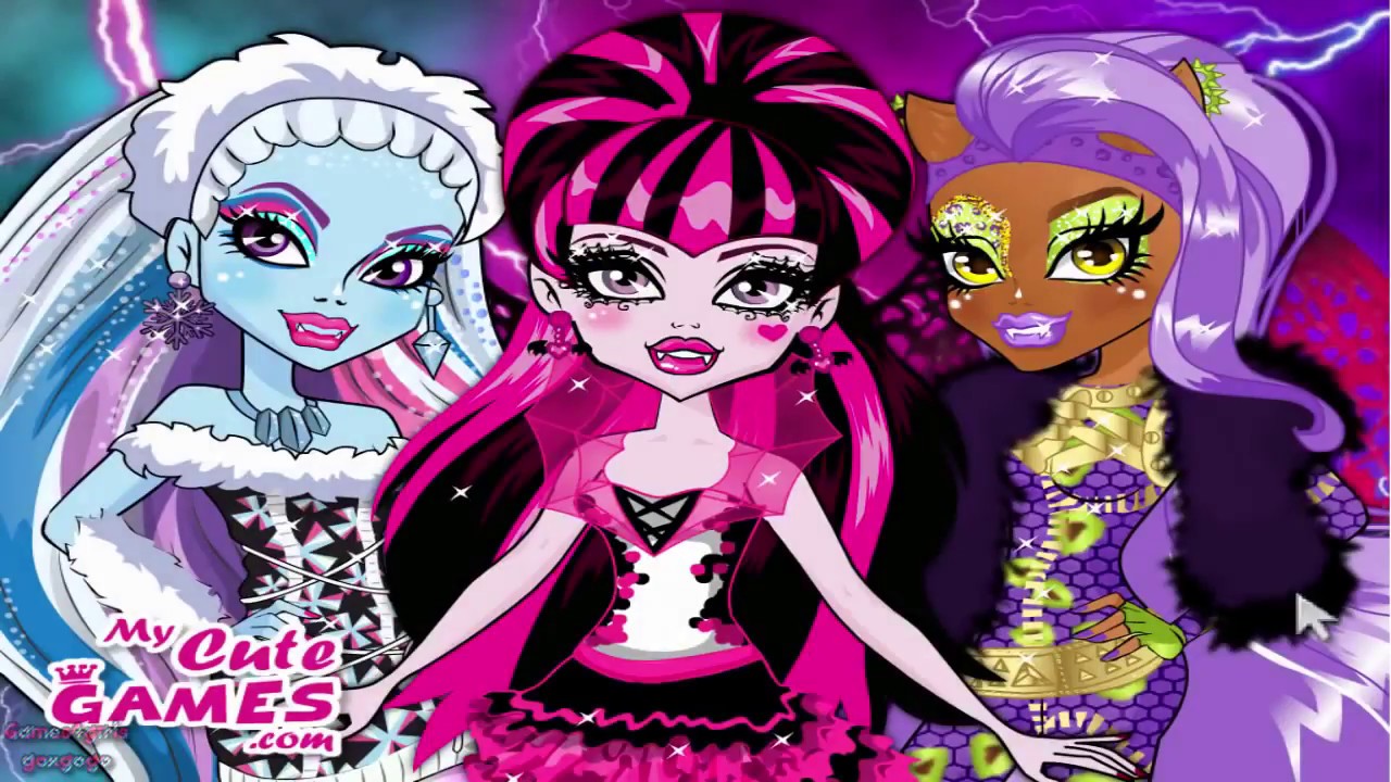 monster high makeup games