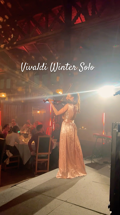 Vivaldi Winter solo violin #event #violin #violinistforevents #vivaldifourseasons #winter #vivaldi