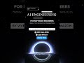 Free Webinar on AI Engineering