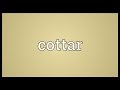 Cottar meaning