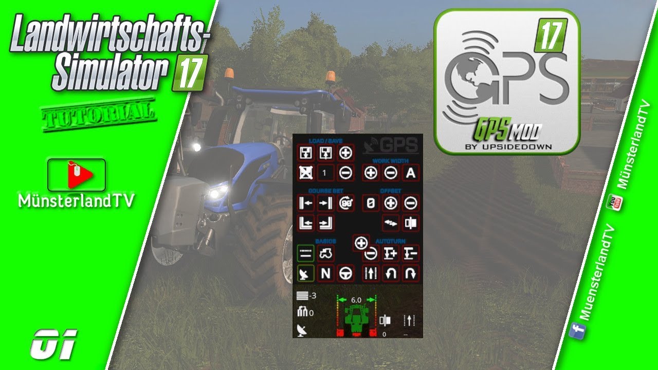 LS 17 - Tutorial 📡 GPS by upsidedown | Landwirtschafts Simulator 17 ...
