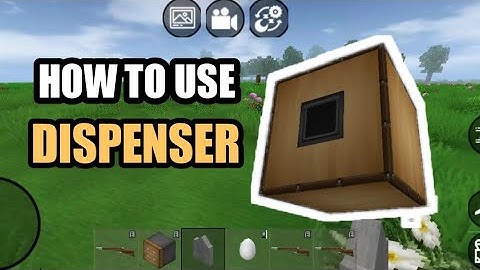 MINI BLOCK CRAFT - How to use the DISPENSER