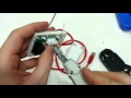 How to wire an RJ45 jack. How to use punch down tool.