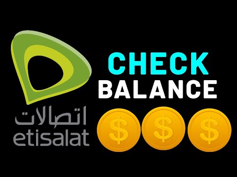 How to Know your Etisalat UAE Balance : Tutorial