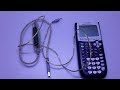 Ti graph link cable and ti84 plus calculator software install fun