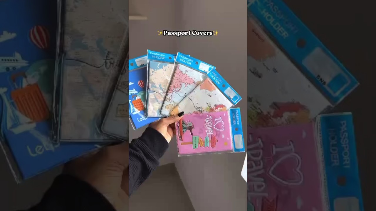 Cute passport cover ✨😍