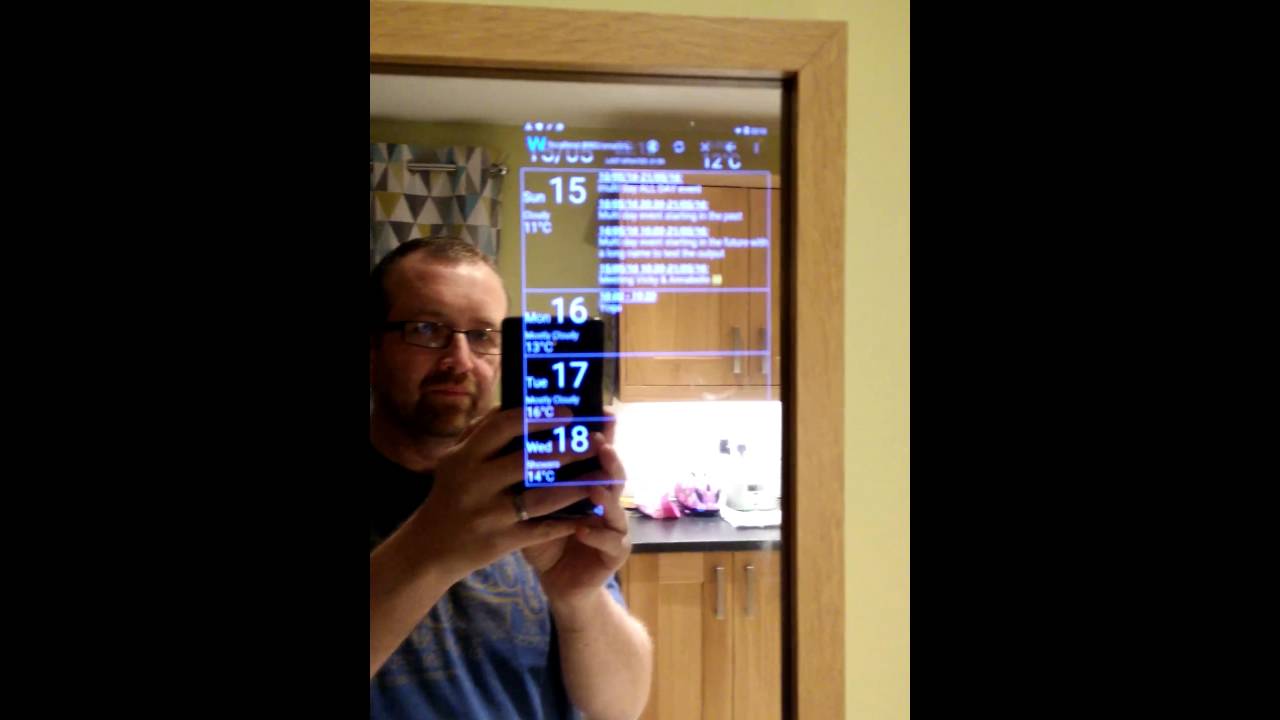 Android Motion Sensing Smart Mirror : 4 Steps (with Pictures) -  Instructables