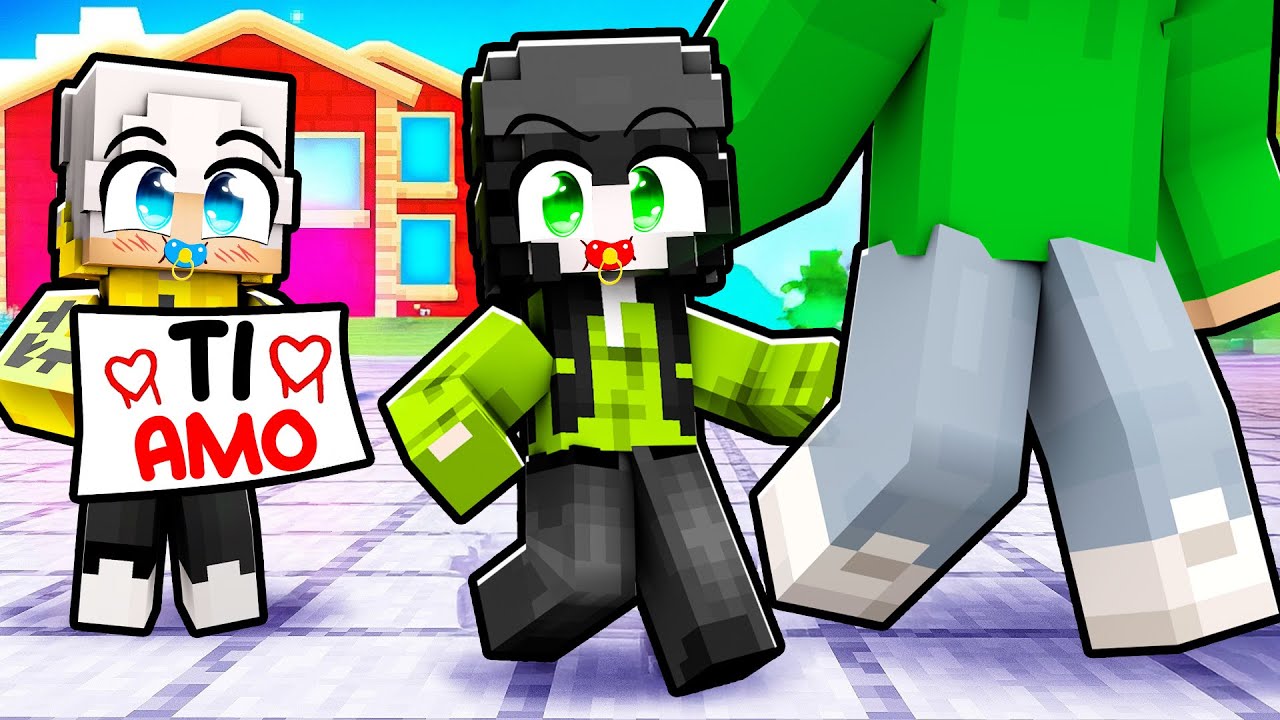 ZEYXONINO si è INNAMORATO di MIA FIGLIA in Minecraft