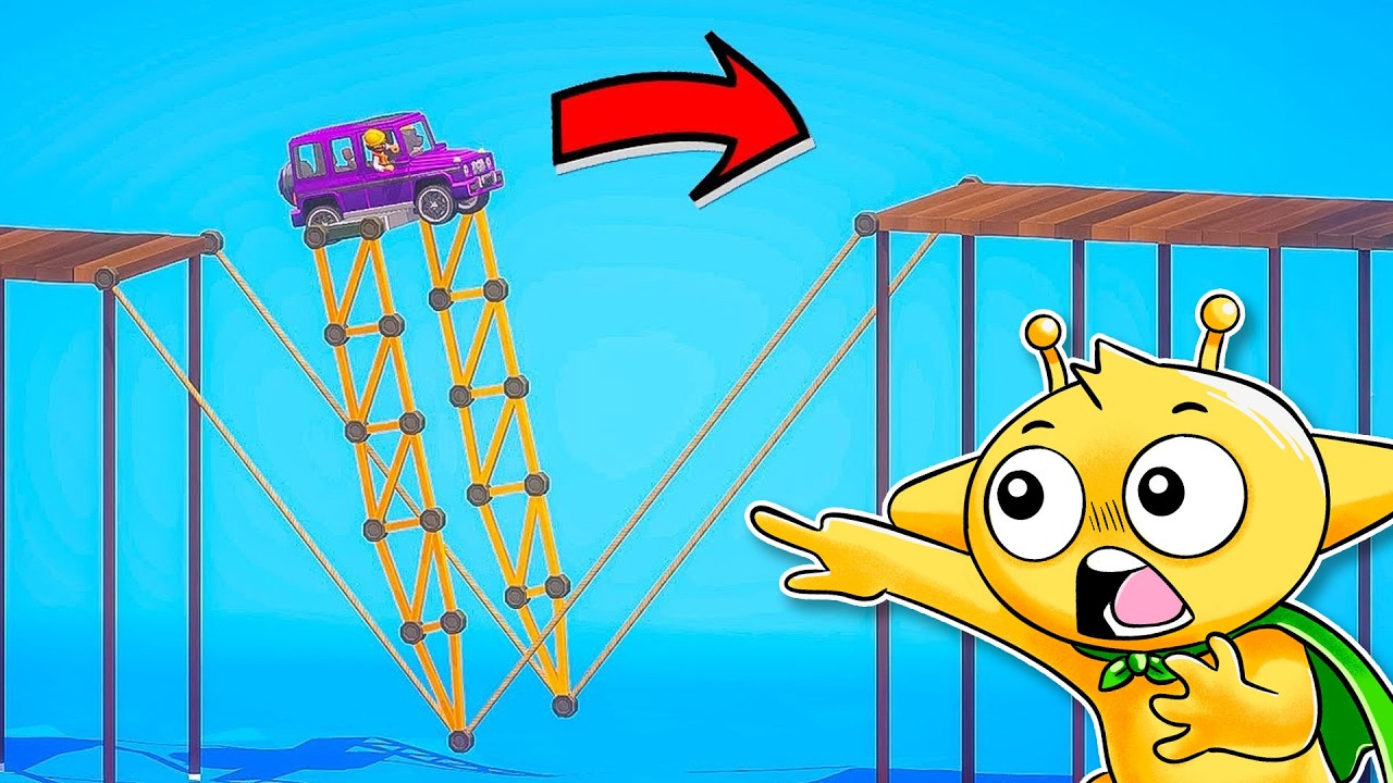 Construyendo LOS MEJORES PUENTES 😎😎 (Poly Bridge 3)
