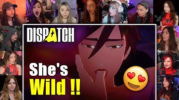 ALL GIRLS REACT TO DISPATCH FULL EPISODE GAME CUTSCENES|REACTION MASHUP|2025|GAME MOVIE|PART 5