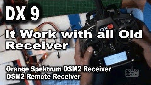 Dx9 Binding And It Work With Orange Receiver & DSM2 Receiver