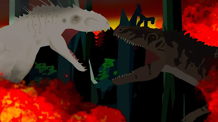 Indominus Rex vs Giganotosaurus Animation