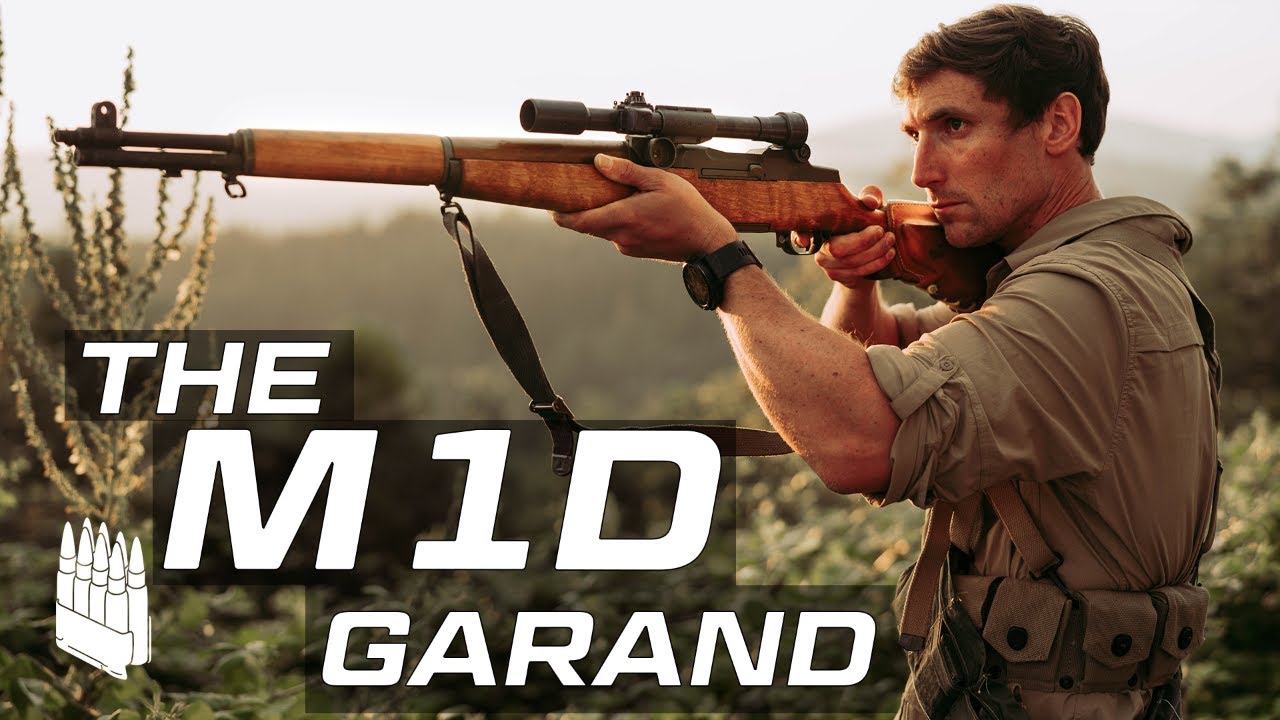 ⁣The M1D Sniper Rifle, the most lethal version of the M1 Garand