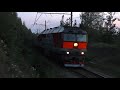 ТЭП70-0406 с пригородным поездом Екатеринбург-Пасс. - Алапаевск